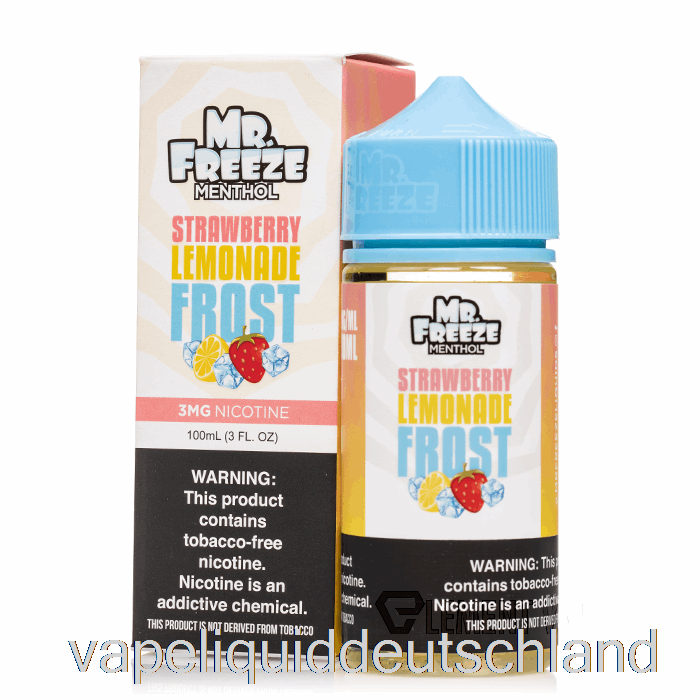 Erdbeerlimonade Frost - Mr Freeze - 100 Ml 0 Mg Vape Deutschland